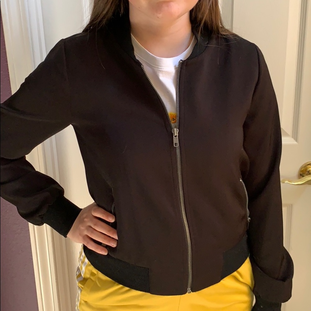 Black XS Bomber Jacket